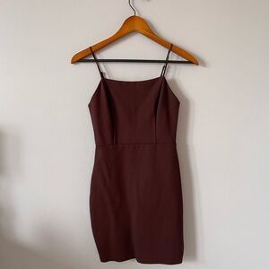 ASTR The Label Burgundy Dress